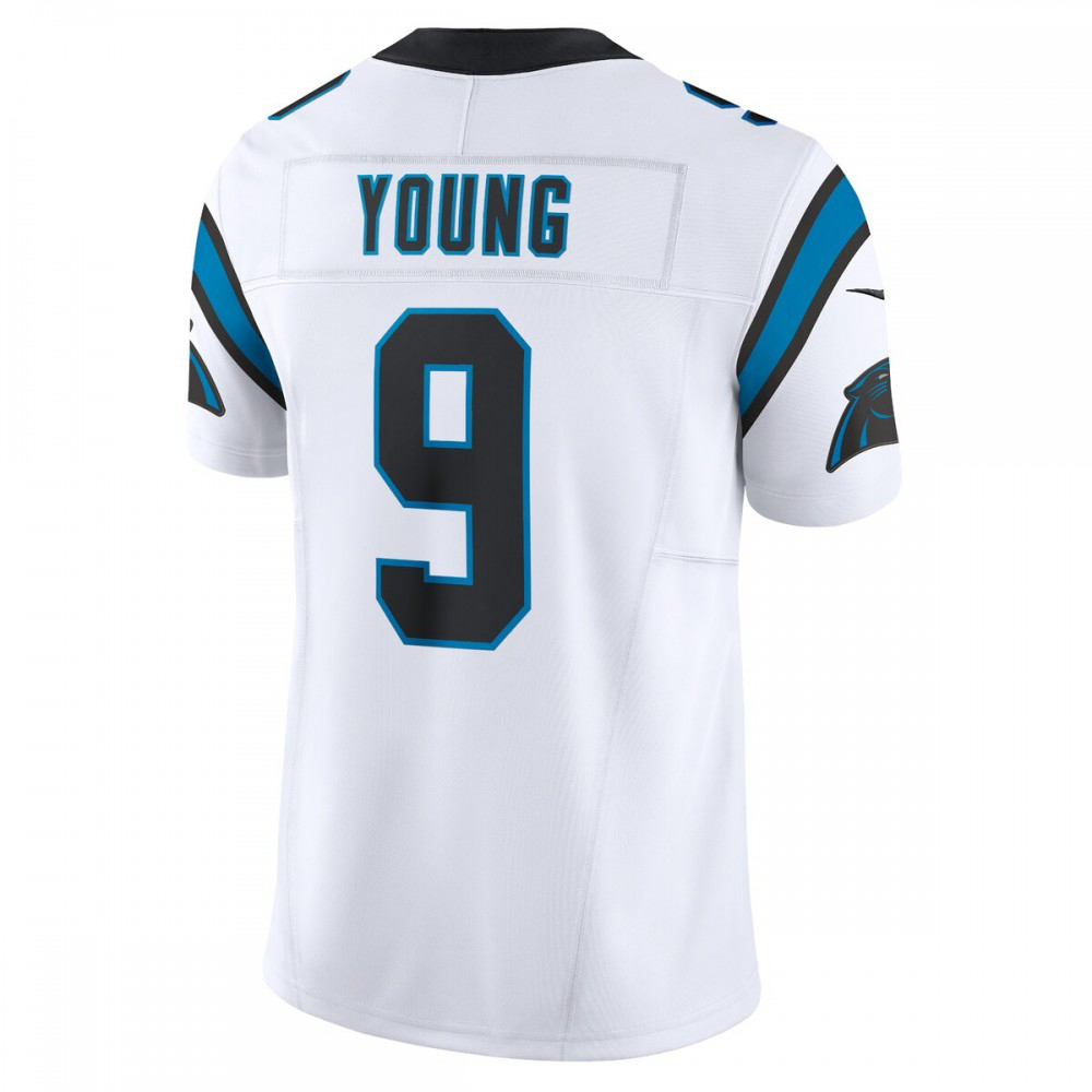 Bryce Young Carolina Panthers Nike Vapor F.U.S.E. Limited Jersey - White-GridironStore